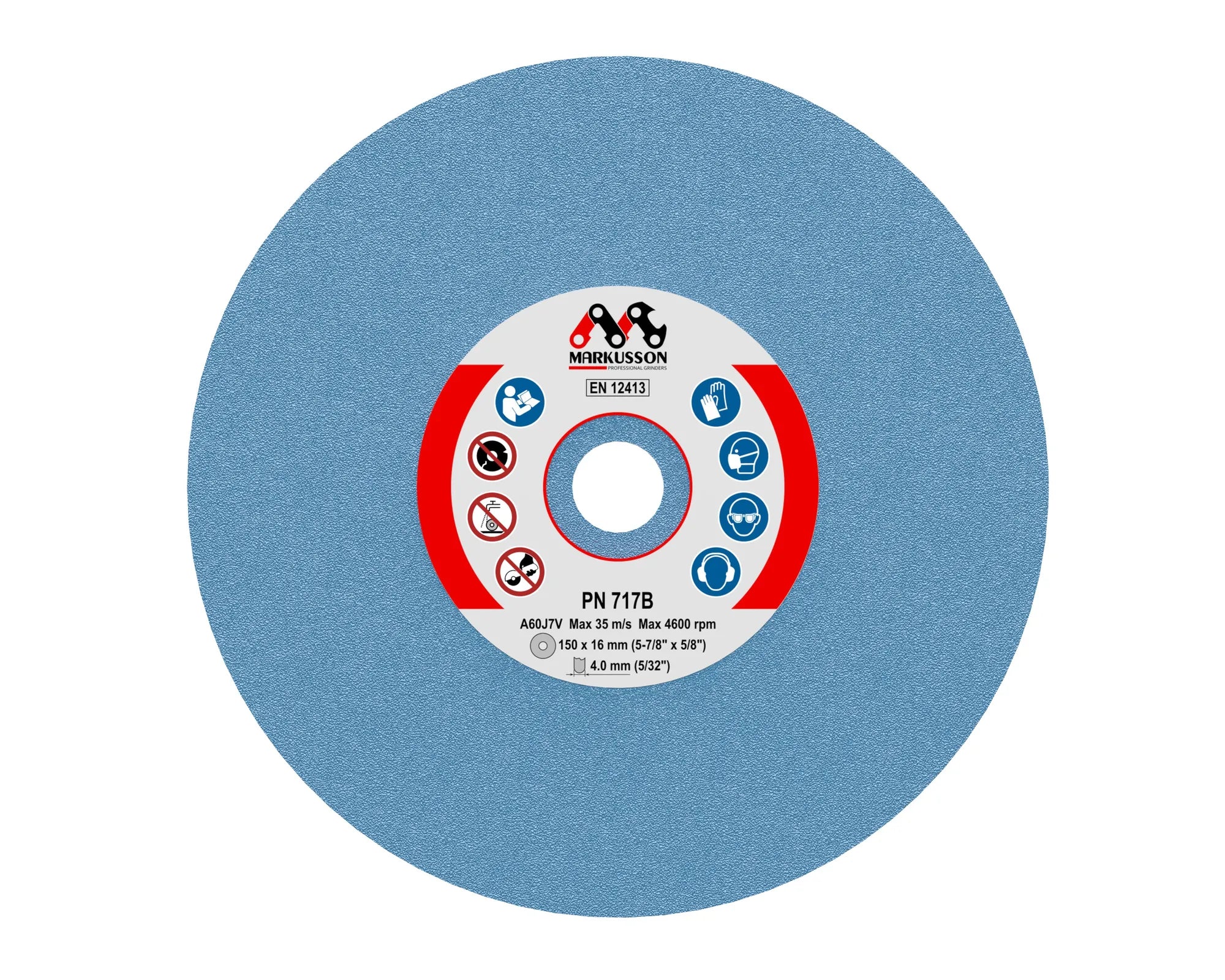 Chain sharpener grinding disc 4mm