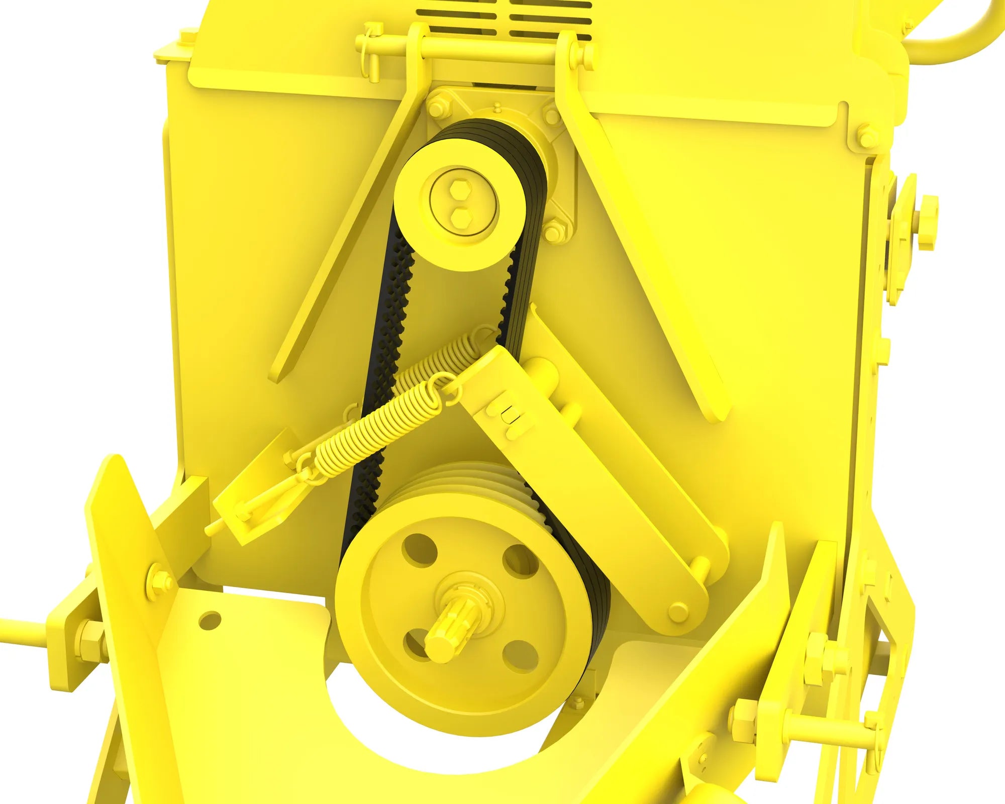 WC88 - Kit de courroie installé - Jaune - 32023