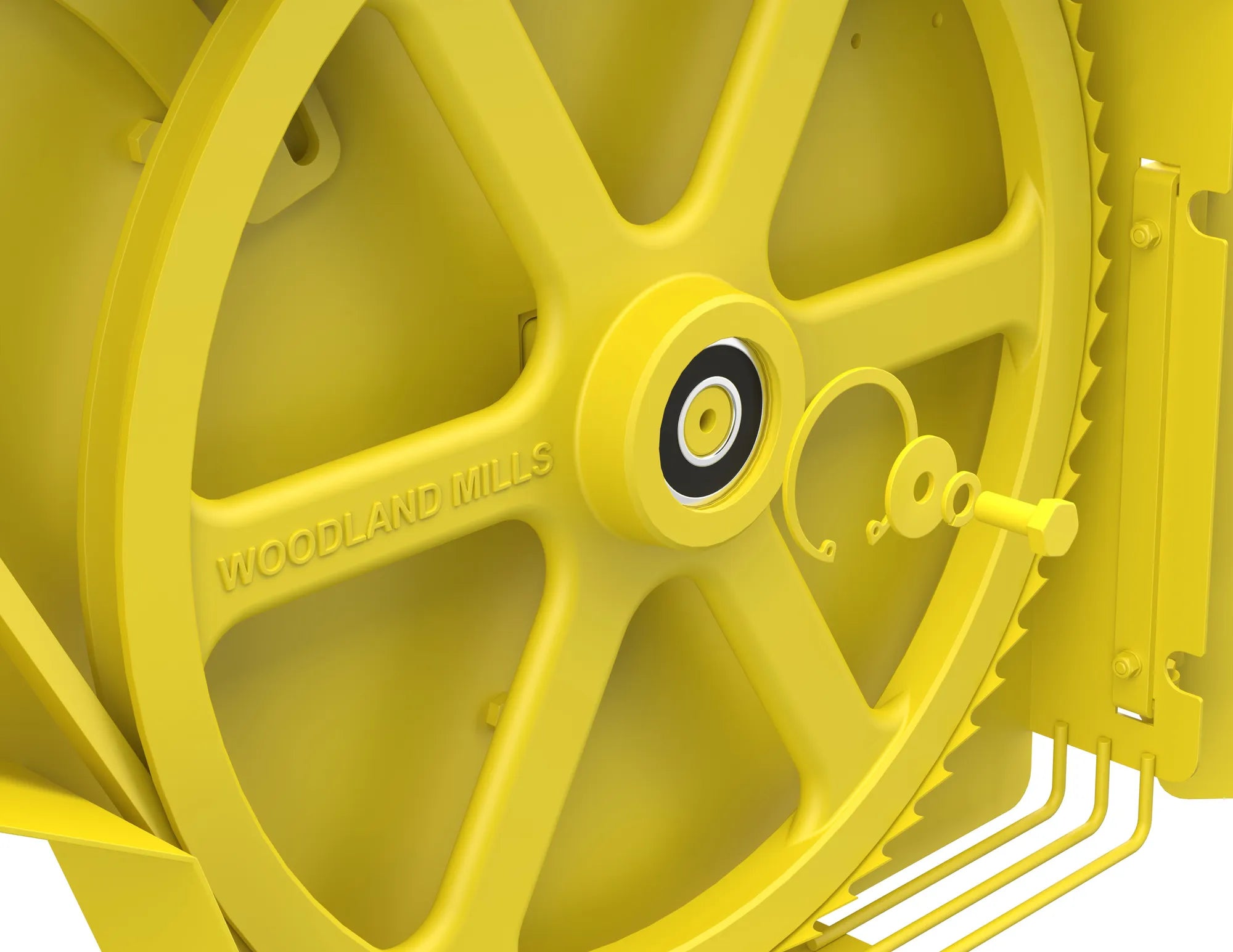 Roulements de roue à bande - Jaune 2__93128