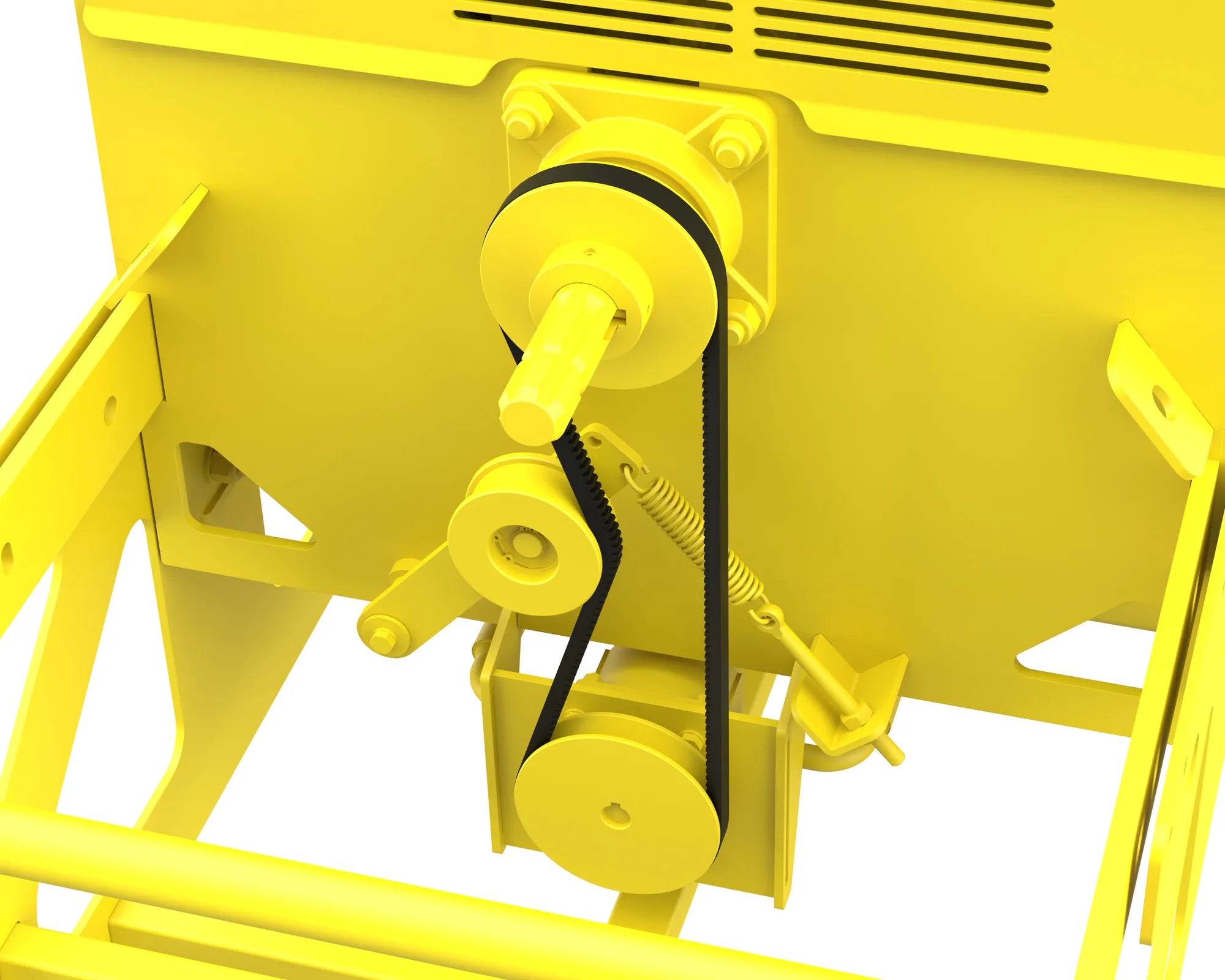 WC68 - Kit de courroie installé - Jaune - 69606